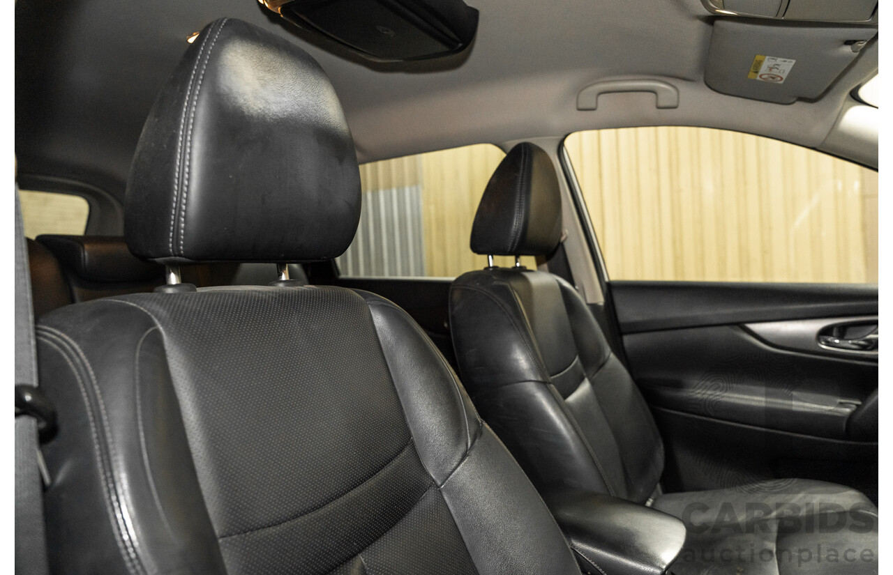 11/2014 Nissan X-Trail ST-L (fwd) T32 4d Wagon White 2.5L - 7 Seater