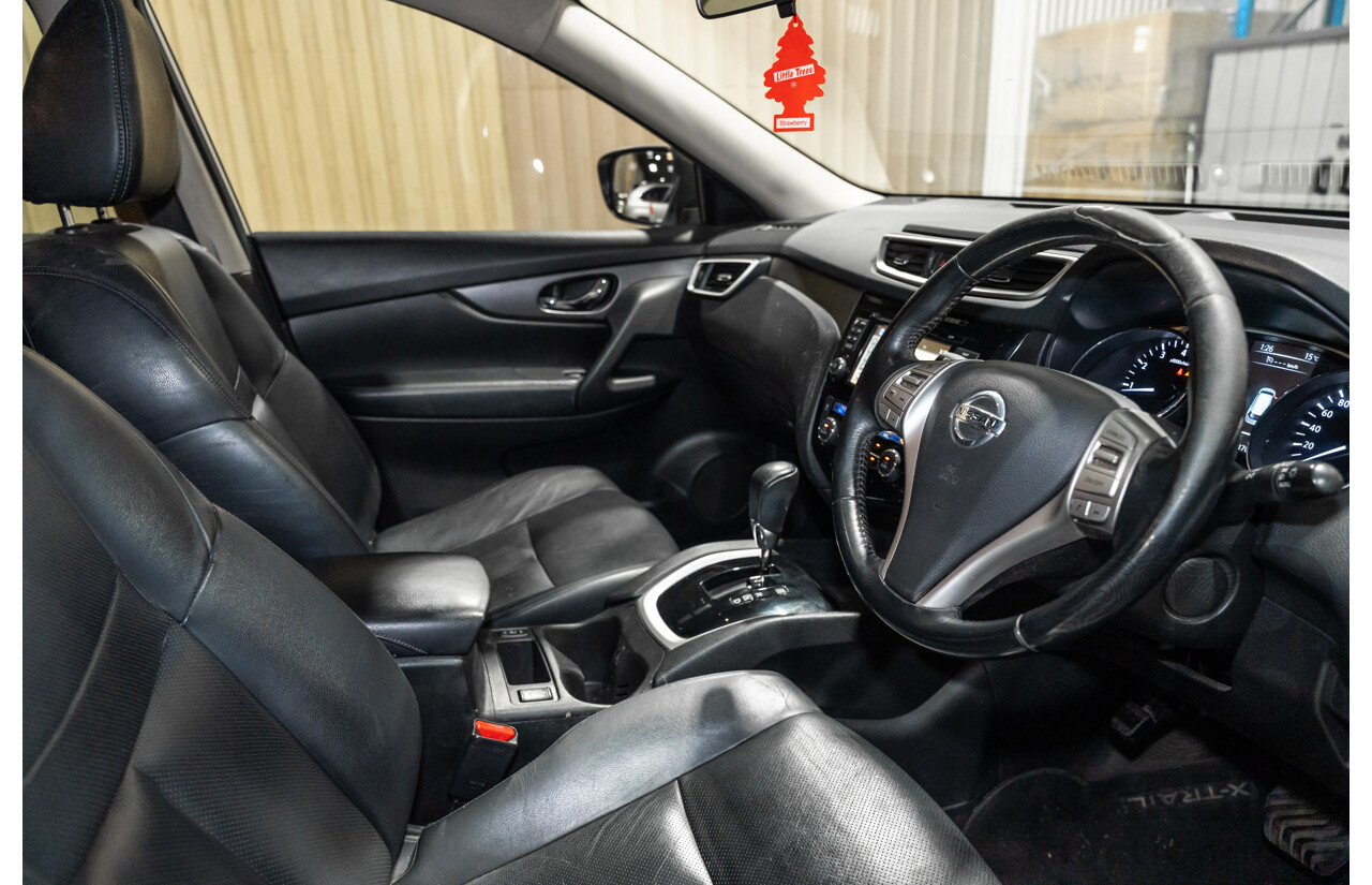 11/2014 Nissan X-Trail ST-L (fwd) T32 4d Wagon White 2.5L - 7 Seater