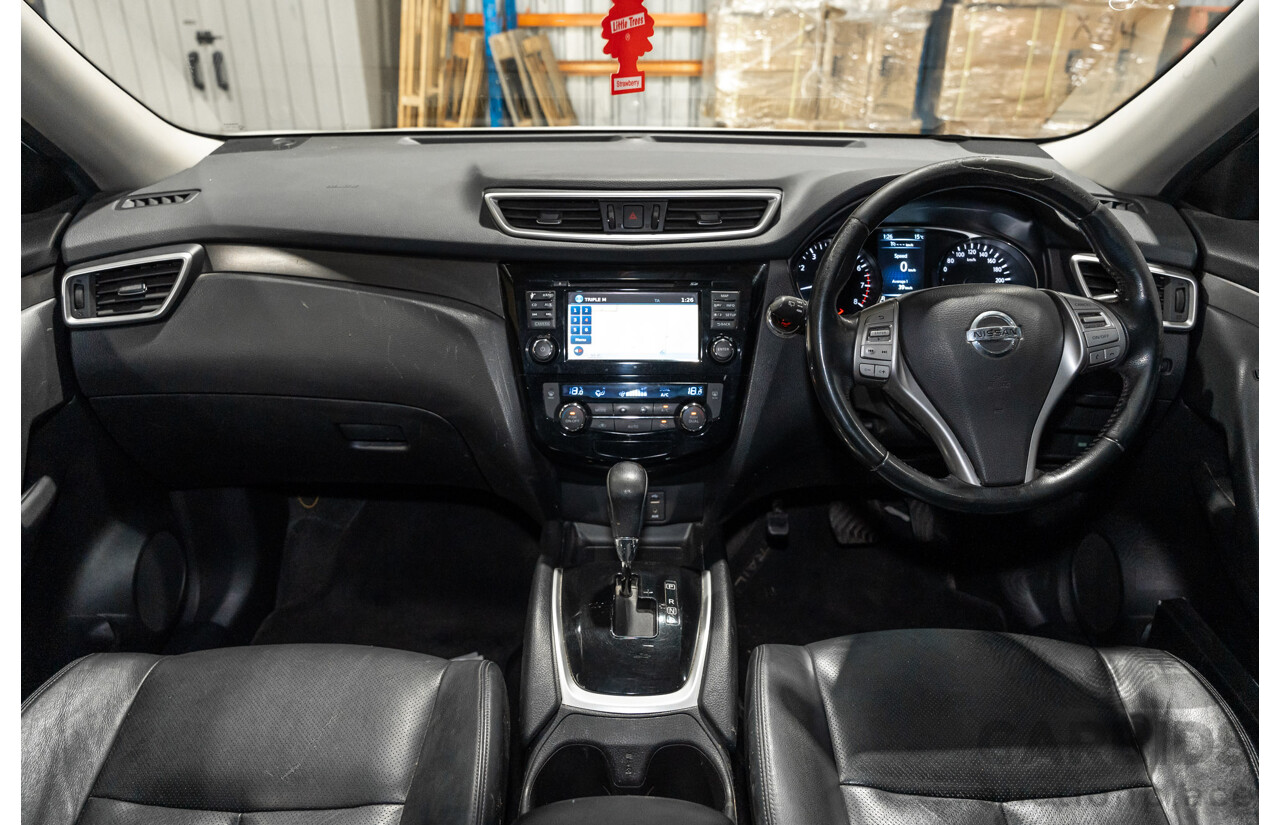 11/2014 Nissan X-Trail ST-L (fwd) T32 4d Wagon White 2.5L - 7 Seater