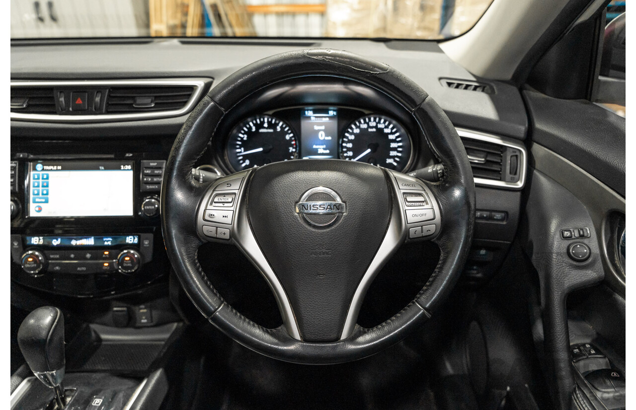 11/2014 Nissan X-Trail ST-L (fwd) T32 4d Wagon White 2.5L - 7 Seater