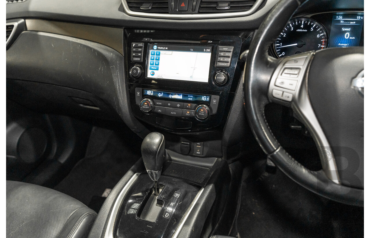 11/2014 Nissan X-Trail ST-L (fwd) T32 4d Wagon White 2.5L - 7 Seater