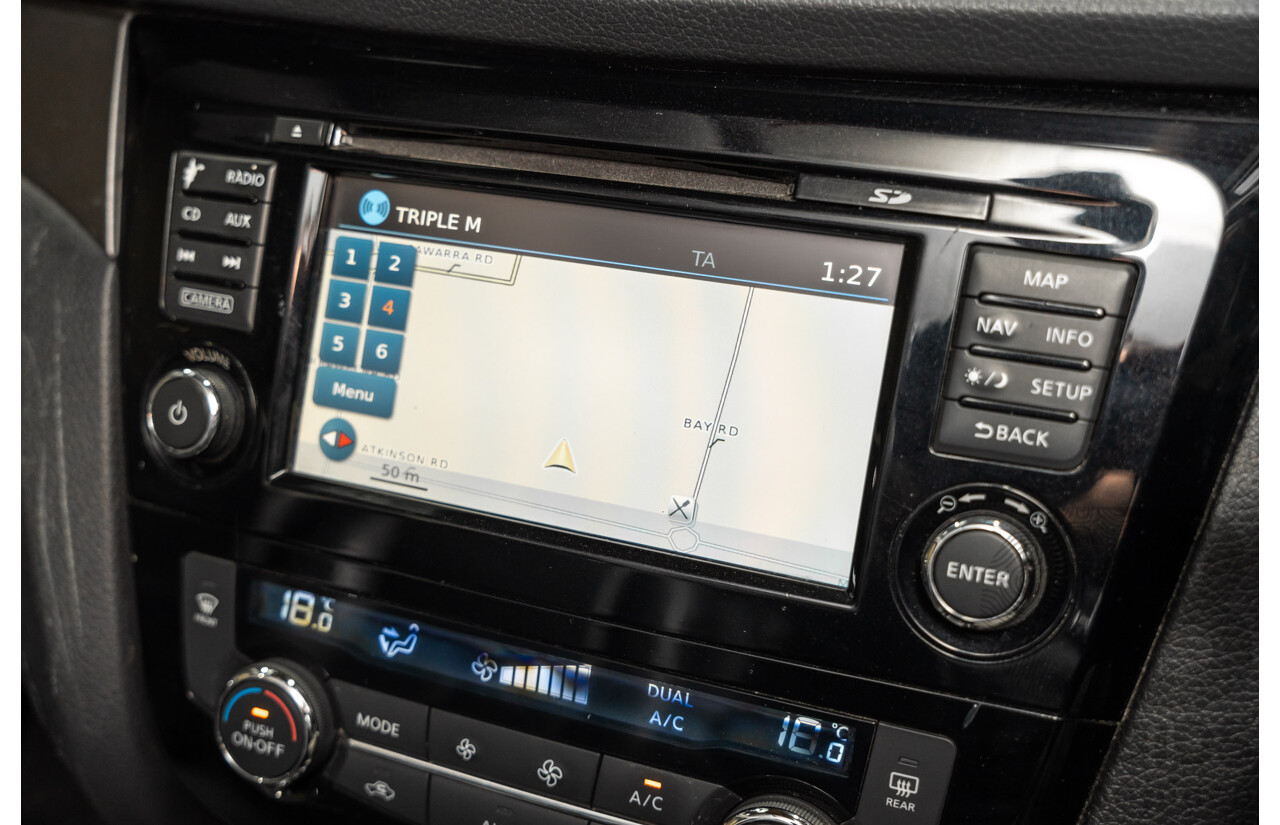 11/2014 Nissan X-Trail ST-L (fwd) T32 4d Wagon White 2.5L - 7 Seater