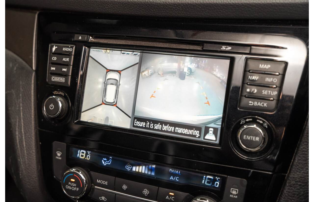 11/2014 Nissan X-Trail ST-L (fwd) T32 4d Wagon White 2.5L - 7 Seater