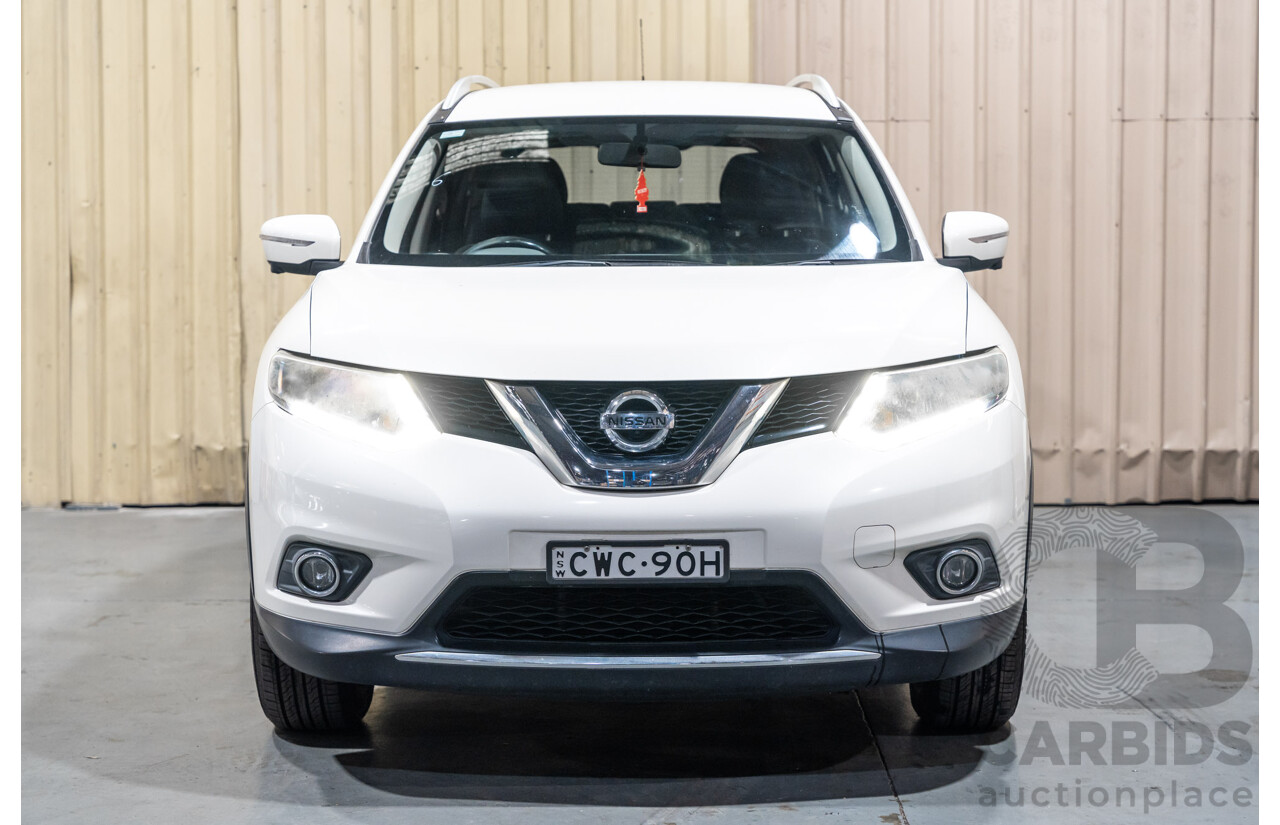 11/2014 Nissan X-Trail ST-L (fwd) T32 4d Wagon White 2.5L - 7 Seater