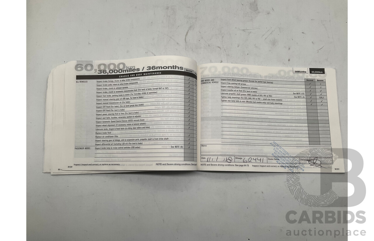 11/2014 Nissan X-Trail ST-L (fwd) T32 4d Wagon White 2.5L - 7 Seater