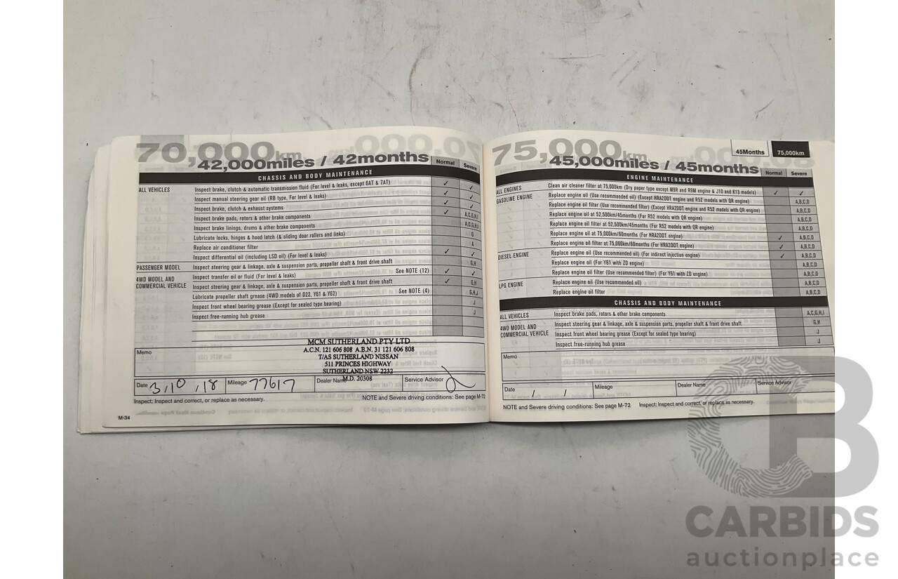 11/2014 Nissan X-Trail ST-L (fwd) T32 4d Wagon White 2.5L - 7 Seater