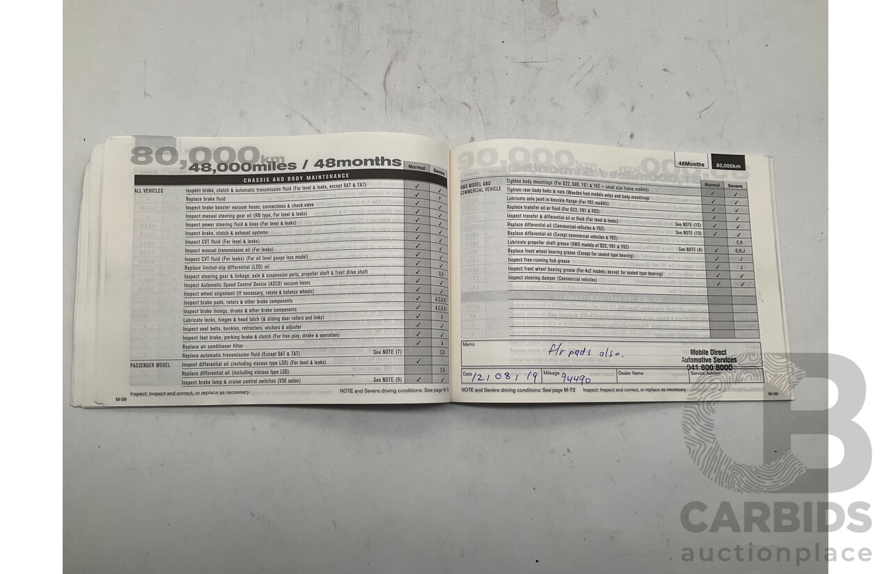 11/2014 Nissan X-Trail ST-L (fwd) T32 4d Wagon White 2.5L - 7 Seater