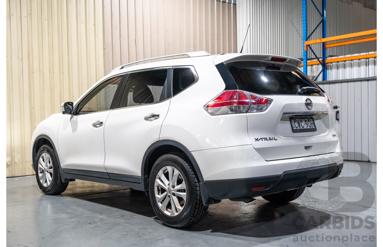 11/2014 Nissan X-Trail ST-L (fwd) T32 4d Wagon White 2.5L - 7 Seater