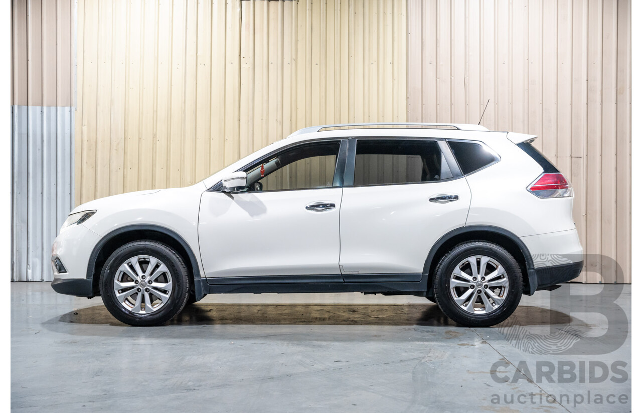 11/2014 Nissan X-Trail ST-L (fwd) T32 4d Wagon White 2.5L - 7 Seater