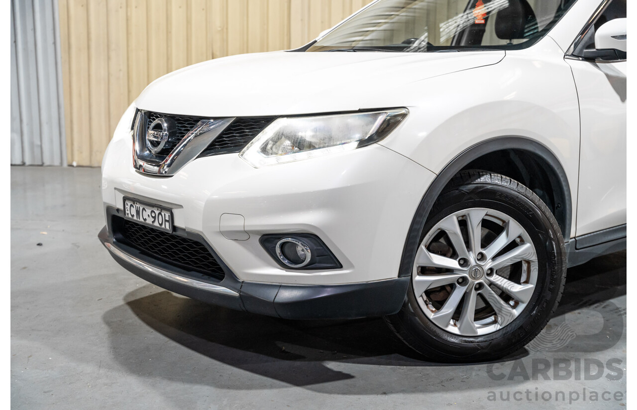 11/2014 Nissan X-Trail ST-L (fwd) T32 4d Wagon White 2.5L - 7 Seater