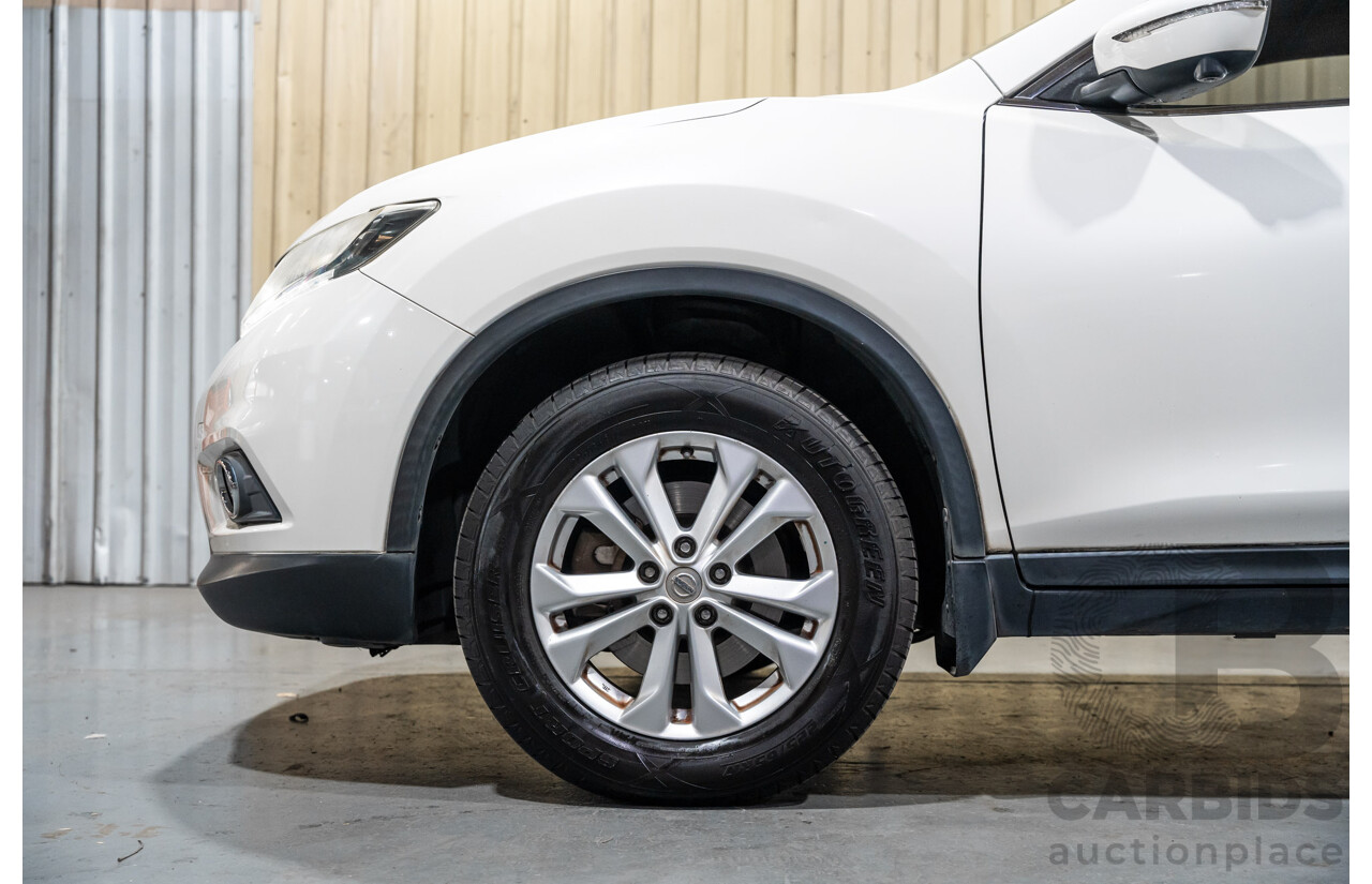 11/2014 Nissan X-Trail ST-L (fwd) T32 4d Wagon White 2.5L - 7 Seater
