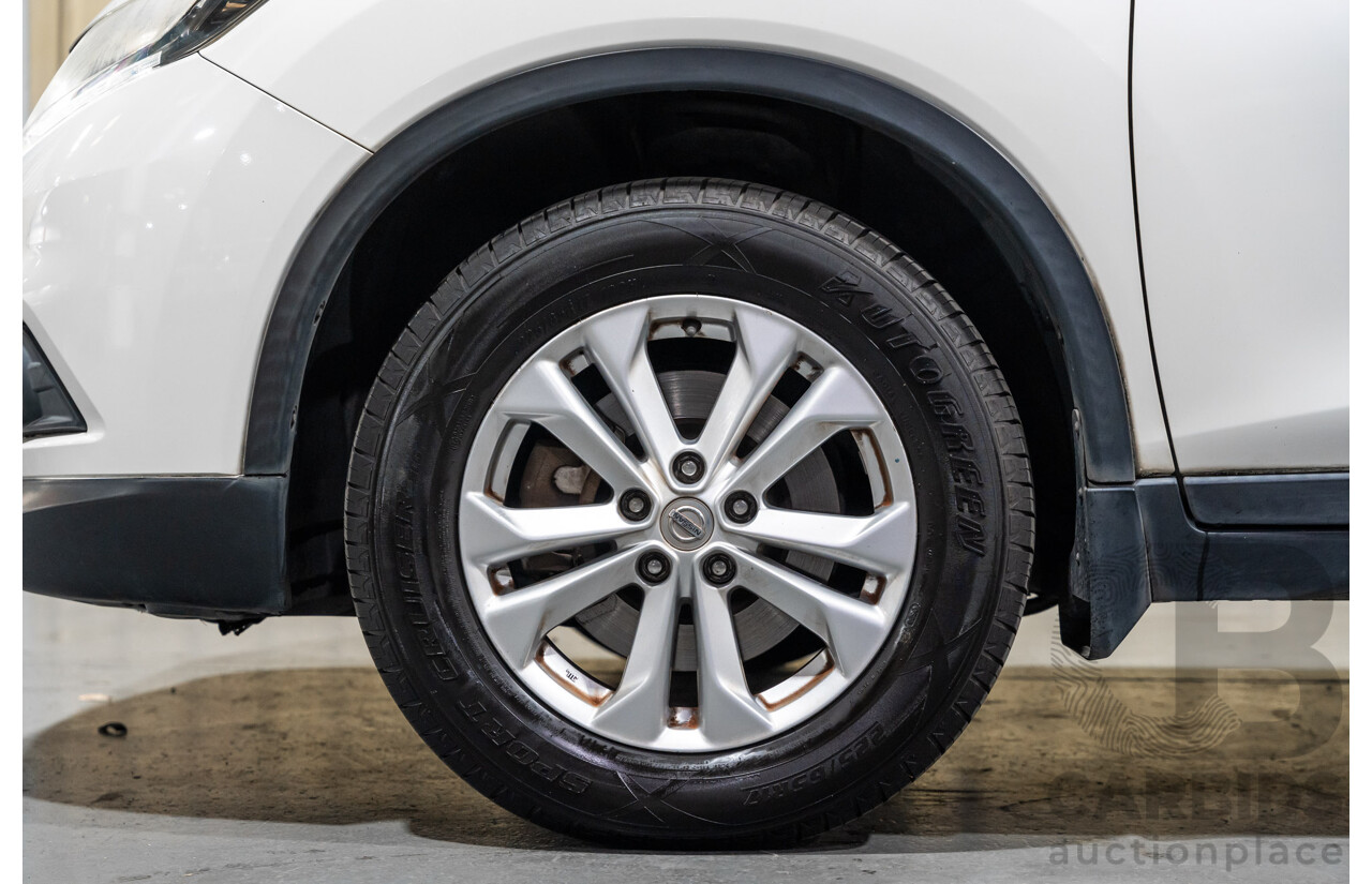 11/2014 Nissan X-Trail ST-L (fwd) T32 4d Wagon White 2.5L - 7 Seater