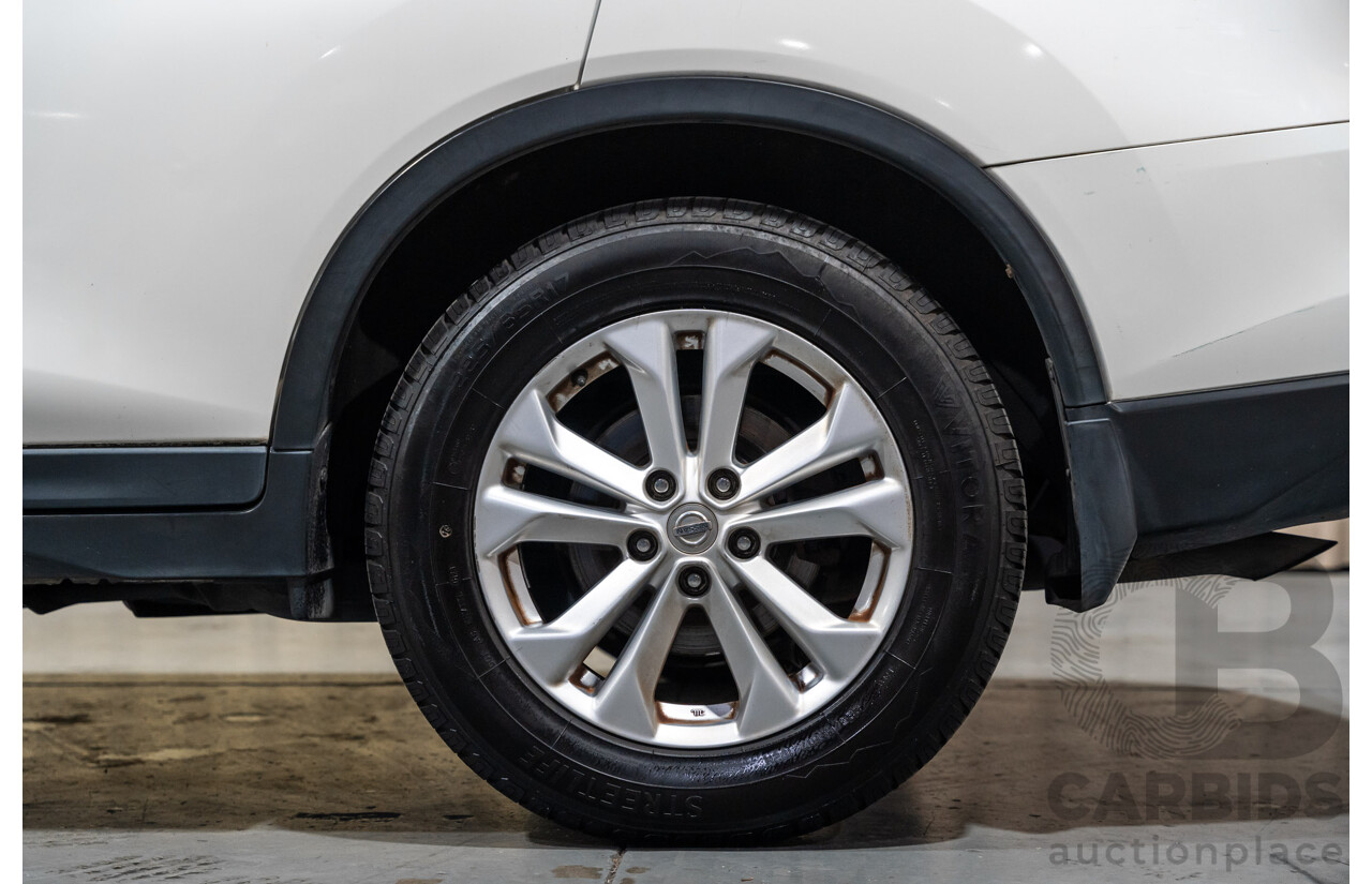 11/2014 Nissan X-Trail ST-L (fwd) T32 4d Wagon White 2.5L - 7 Seater