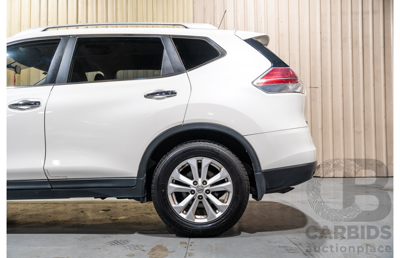 11/2014 Nissan X-Trail ST-L (fwd) T32 4d Wagon White 2.5L - 7 Seater