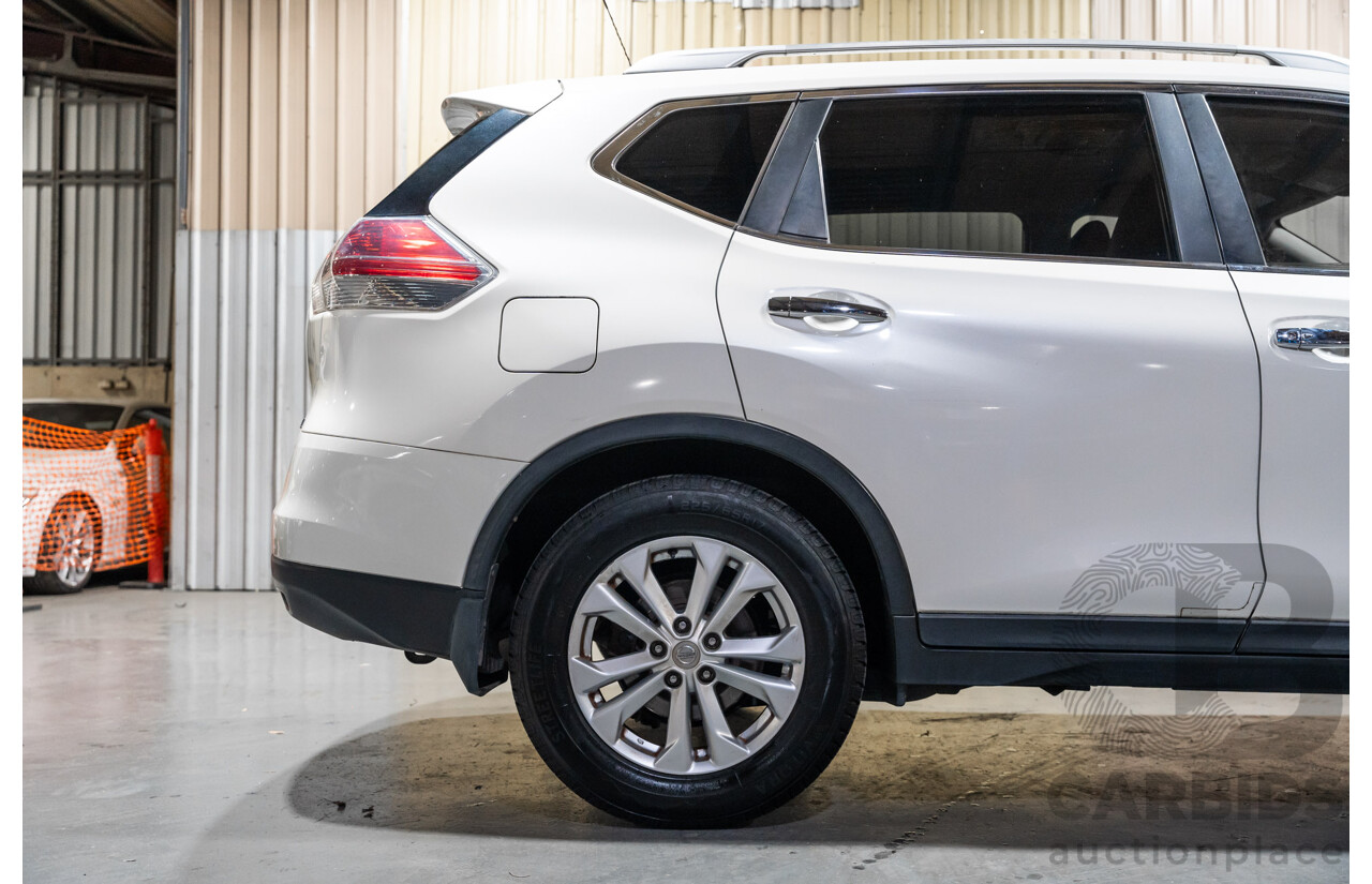 11/2014 Nissan X-Trail ST-L (fwd) T32 4d Wagon White 2.5L - 7 Seater