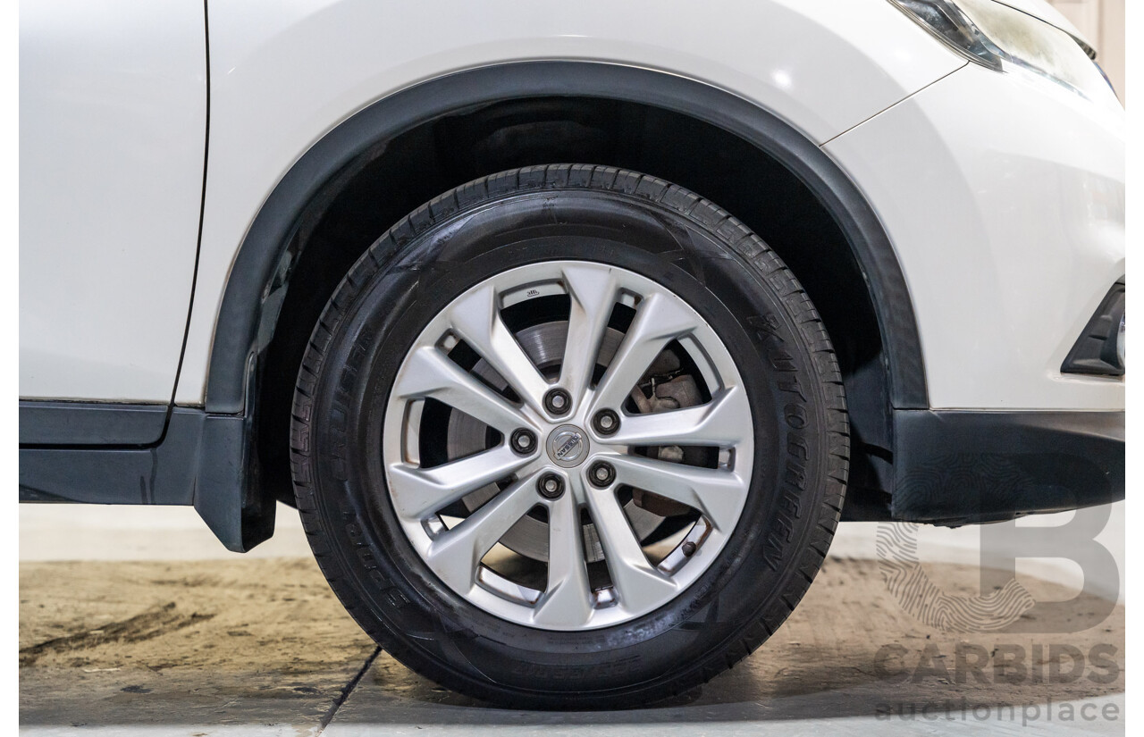 11/2014 Nissan X-Trail ST-L (fwd) T32 4d Wagon White 2.5L - 7 Seater