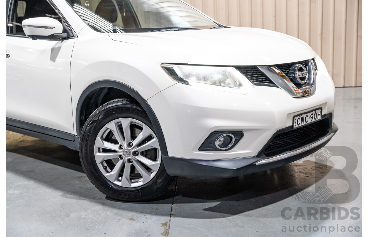 11/2014 Nissan X-Trail ST-L (fwd) T32 4d Wagon White 2.5L - 7 Seater