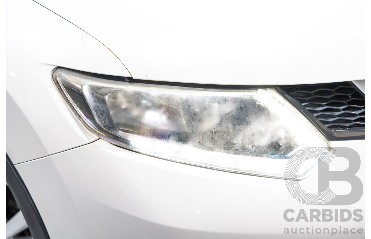 11/2014 Nissan X-Trail ST-L (fwd) T32 4d Wagon White 2.5L - 7 Seater