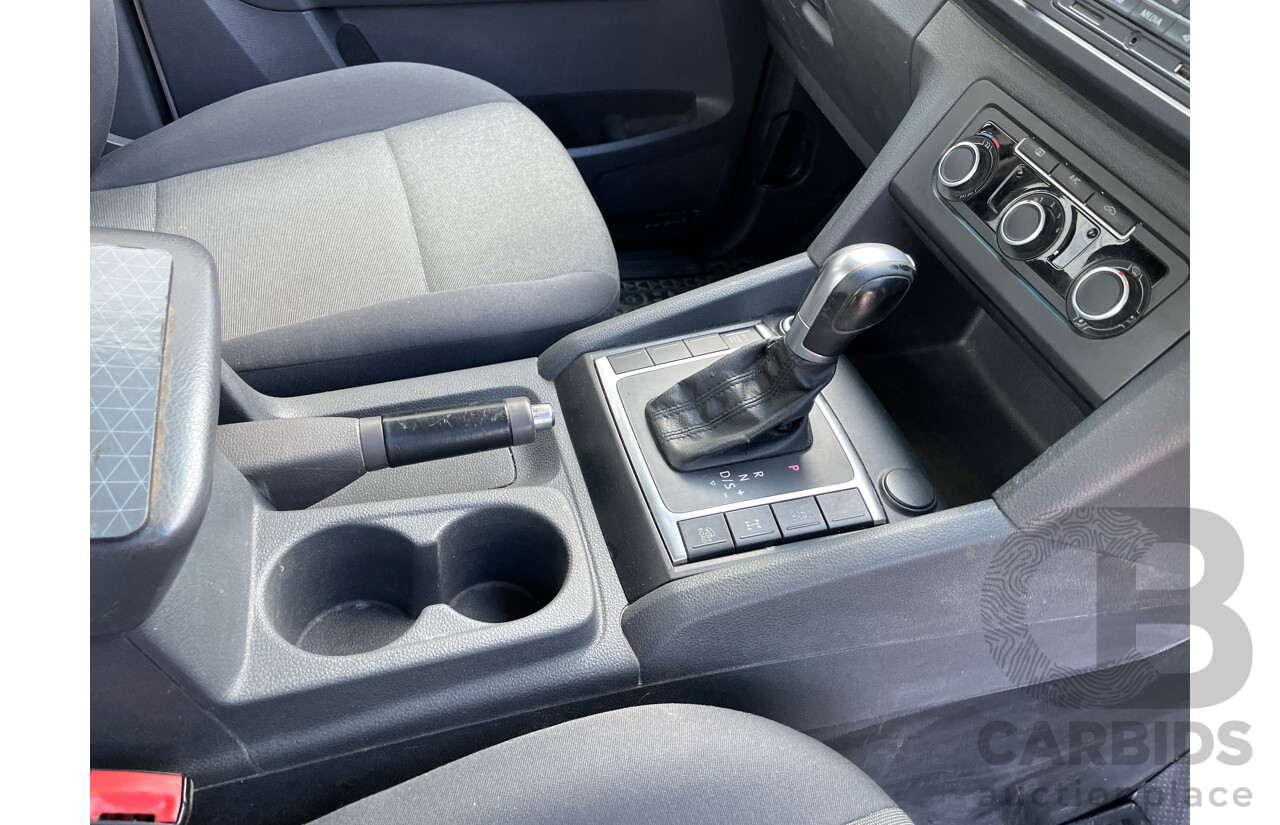 11/2015 Volkswagen Amarok Tdi420 CORE Edition (4x4) 2H MY15 Dual Cab Utility White 2.0L