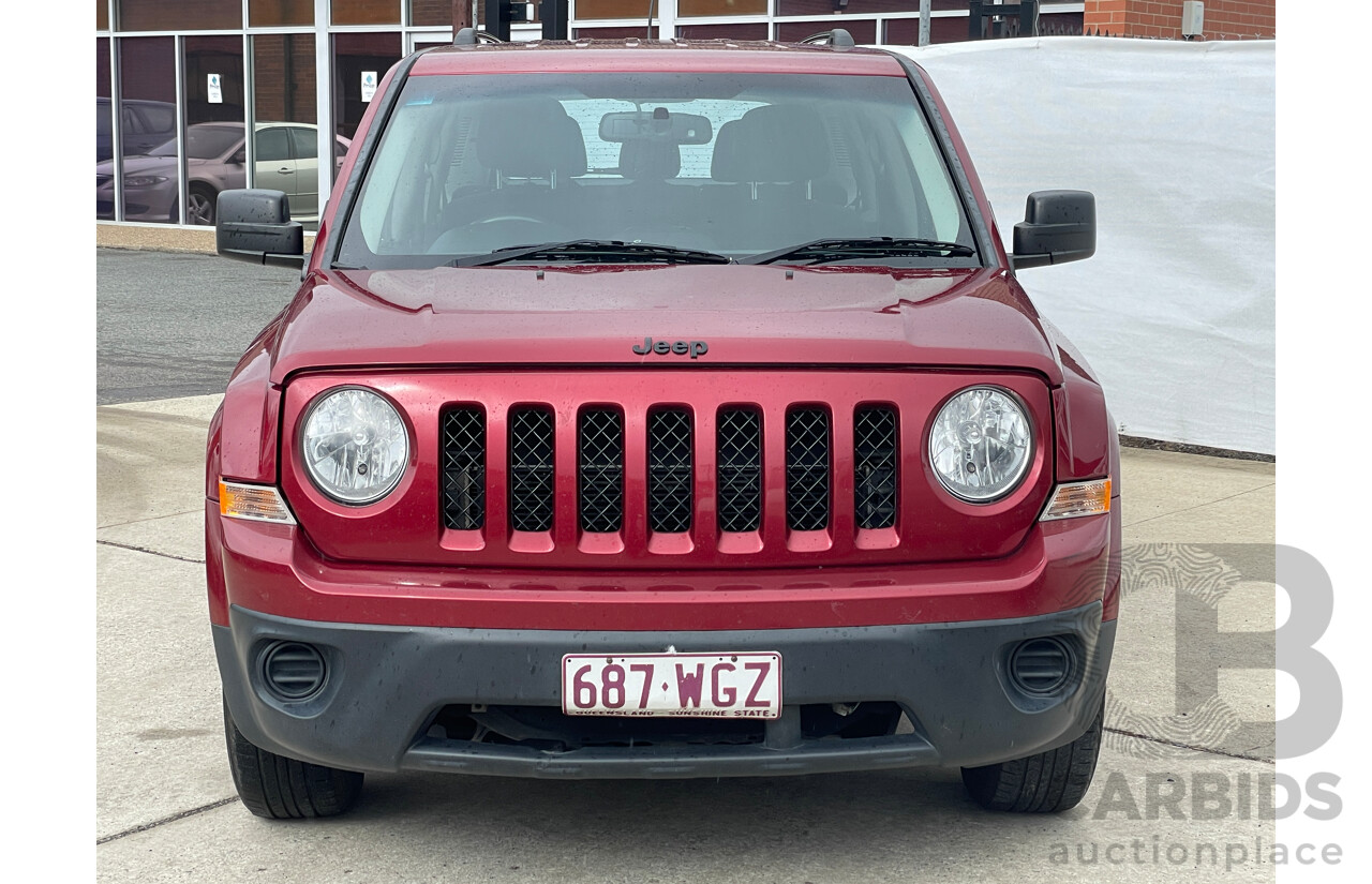 7/2014 Jeep Patriot Blackhawk MK MY14 4d Wagon Red 2.0L