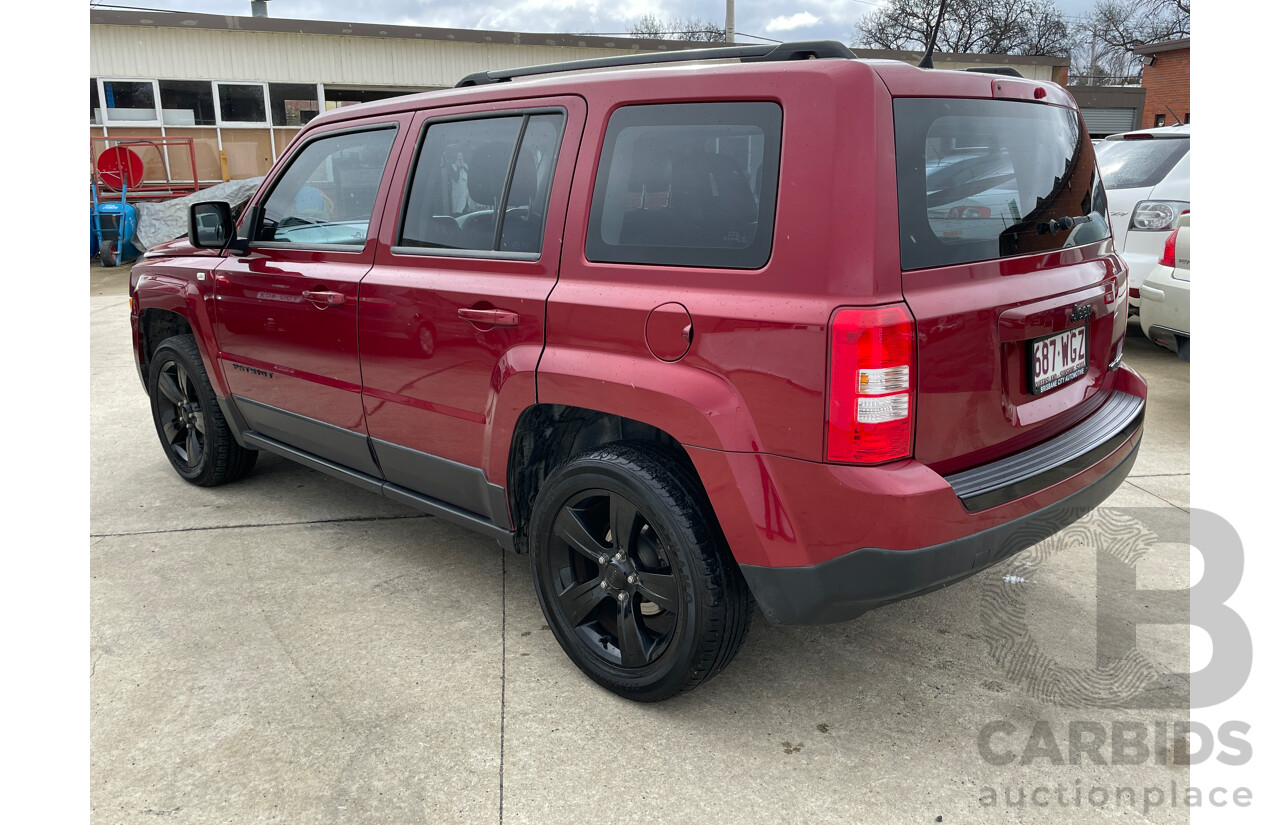 7/2014 Jeep Patriot Blackhawk MK MY14 4d Wagon Red 2.0L