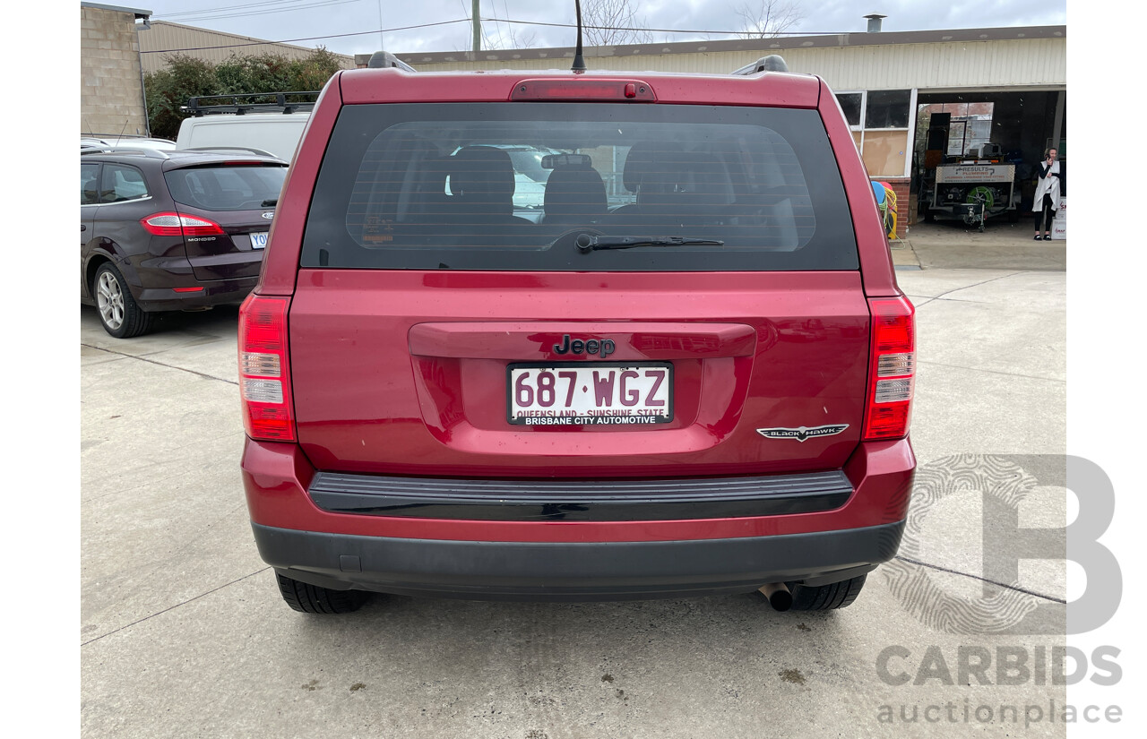 7/2014 Jeep Patriot Blackhawk MK MY14 4d Wagon Red 2.0L
