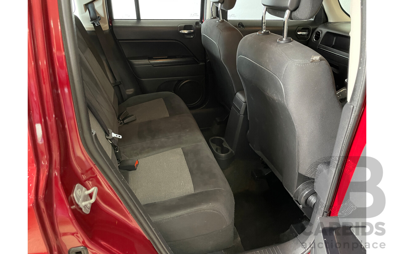 7/2014 Jeep Patriot Blackhawk MK MY14 4d Wagon Red 2.0L