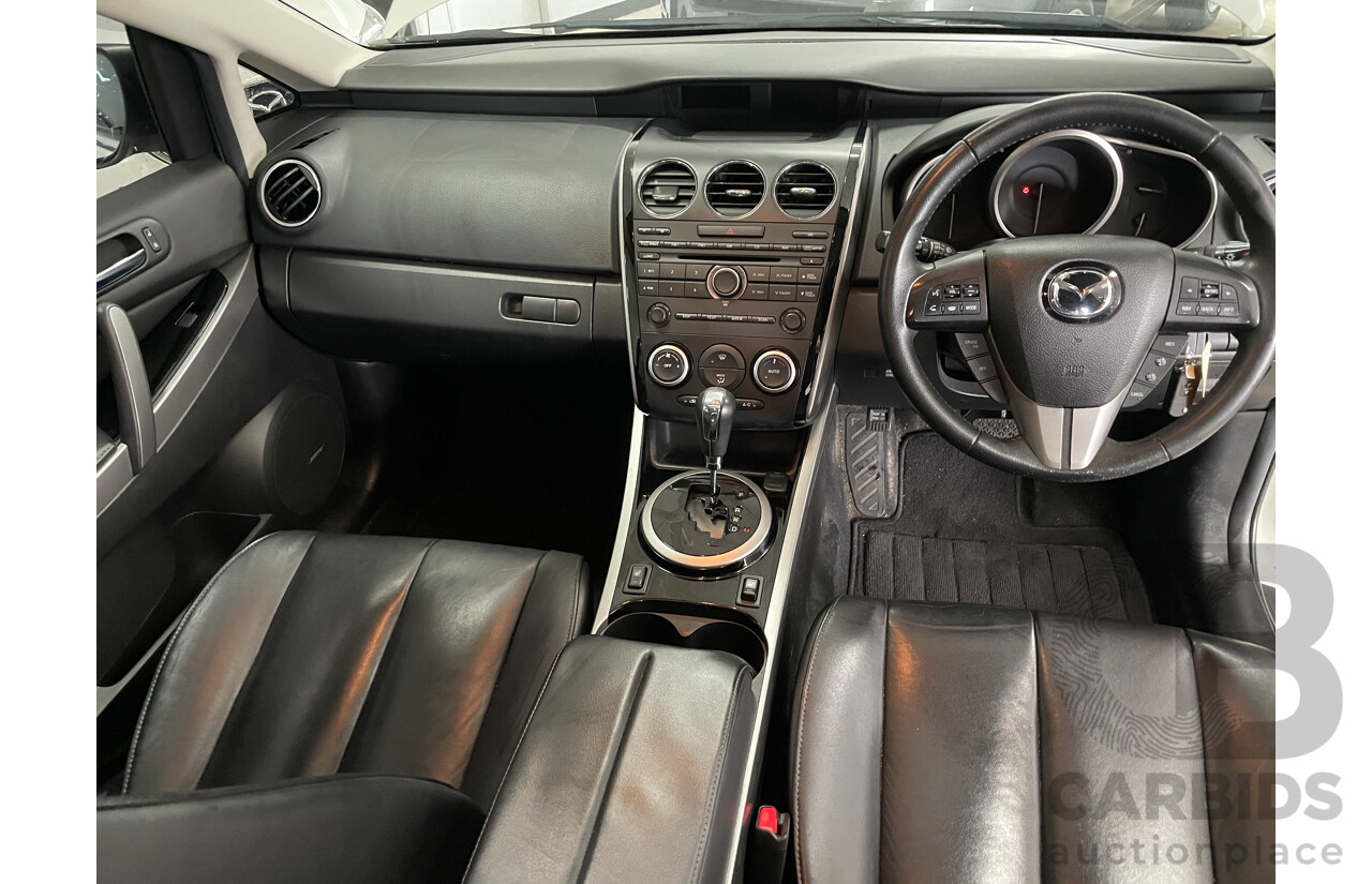 8/2011 Mazda CX-7 Luxury Sports (4x4) ER MY10 4d Wagon White 2.3L