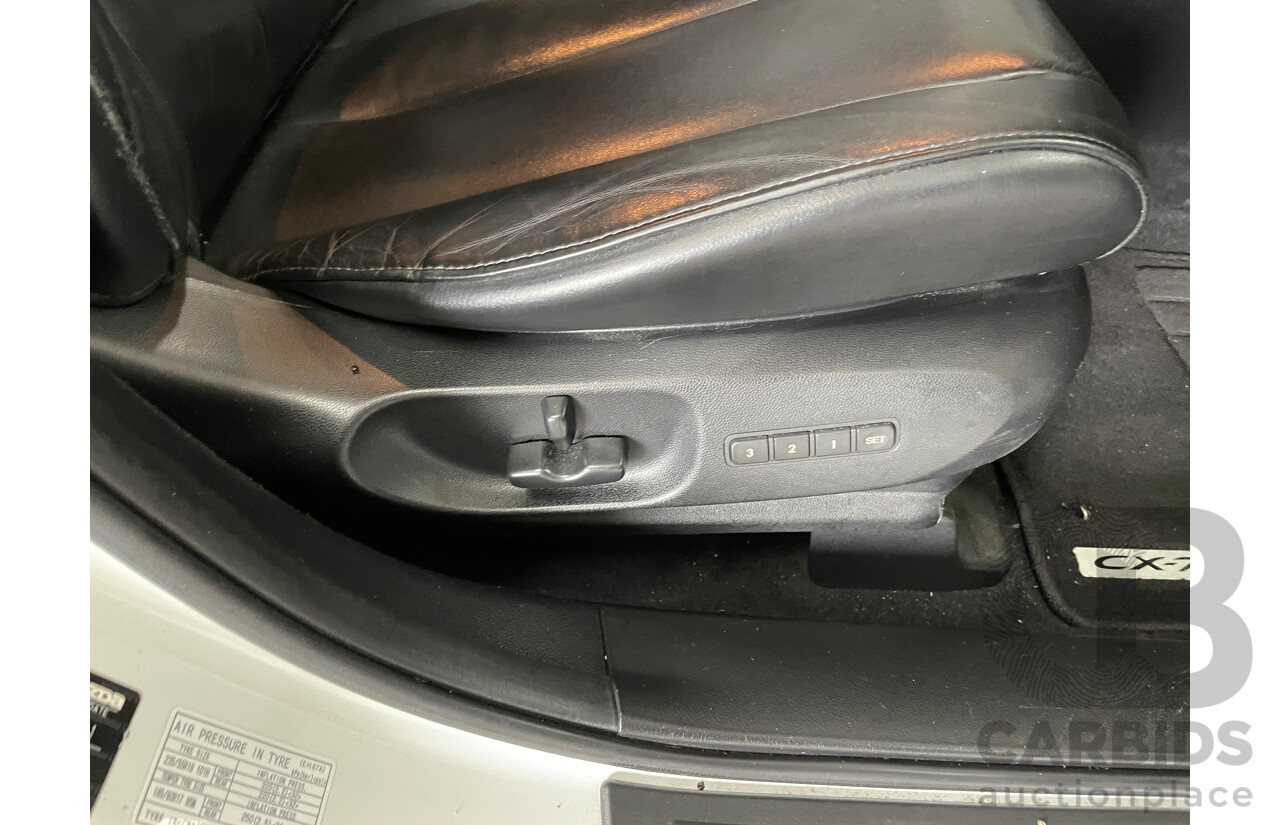 8/2011 Mazda CX-7 Luxury Sports (4x4) ER MY10 4d Wagon White 2.3L