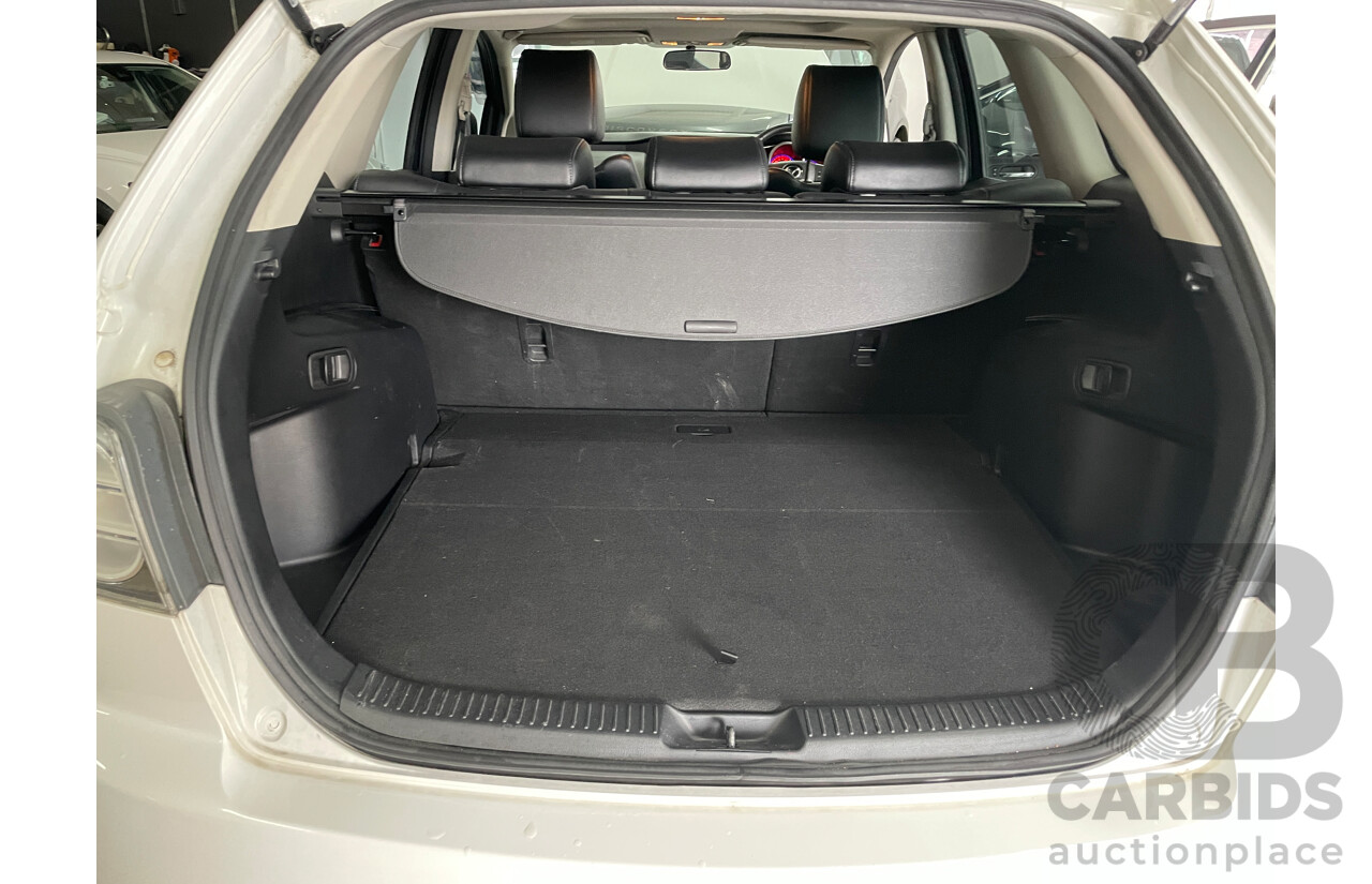 8/2011 Mazda CX-7 Luxury Sports (4x4) ER MY10 4d Wagon White 2.3L