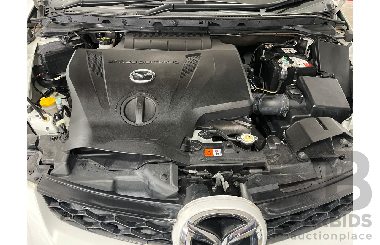 8/2011 Mazda CX-7 Luxury Sports (4x4) ER MY10 4d Wagon White 2.3L