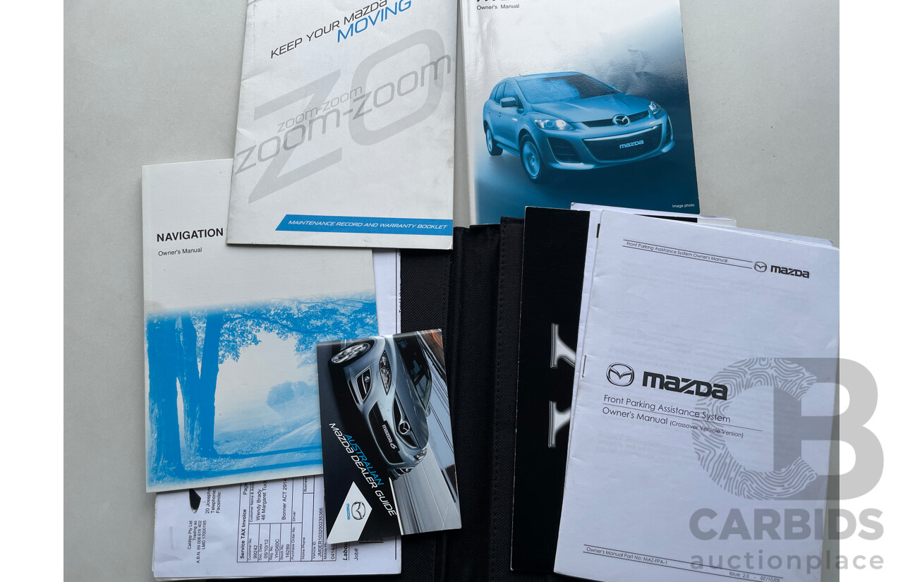 8/2011 Mazda CX-7 Luxury Sports (4x4) ER MY10 4d Wagon White 2.3L