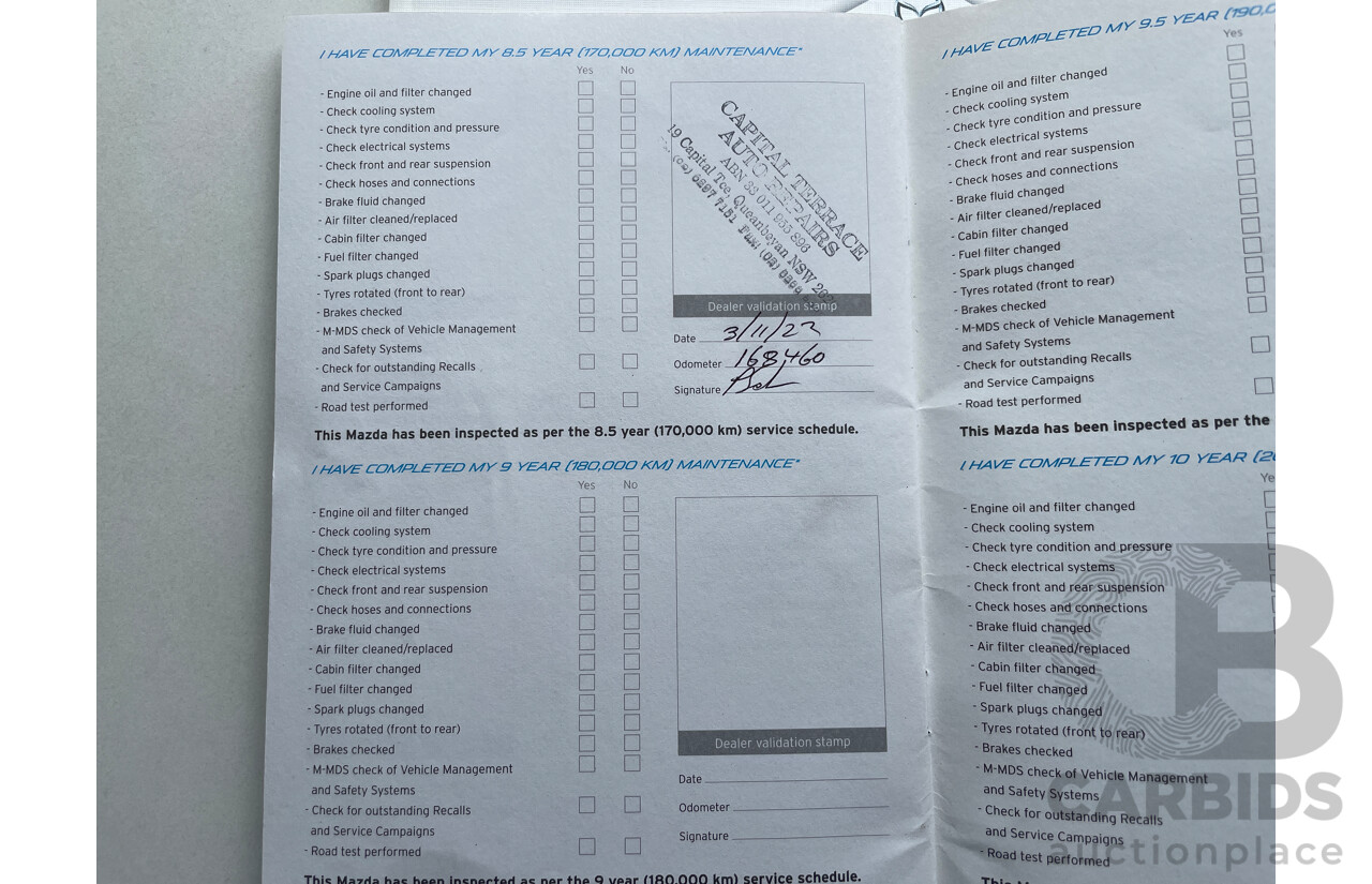8/2011 Mazda CX-7 Luxury Sports (4x4) ER MY10 4d Wagon White 2.3L