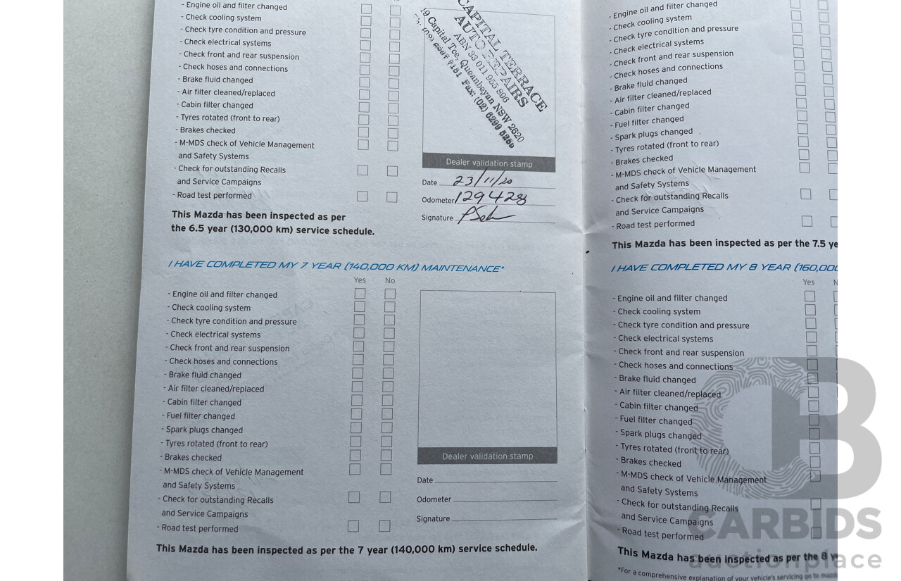 8/2011 Mazda CX-7 Luxury Sports (4x4) ER MY10 4d Wagon White 2.3L