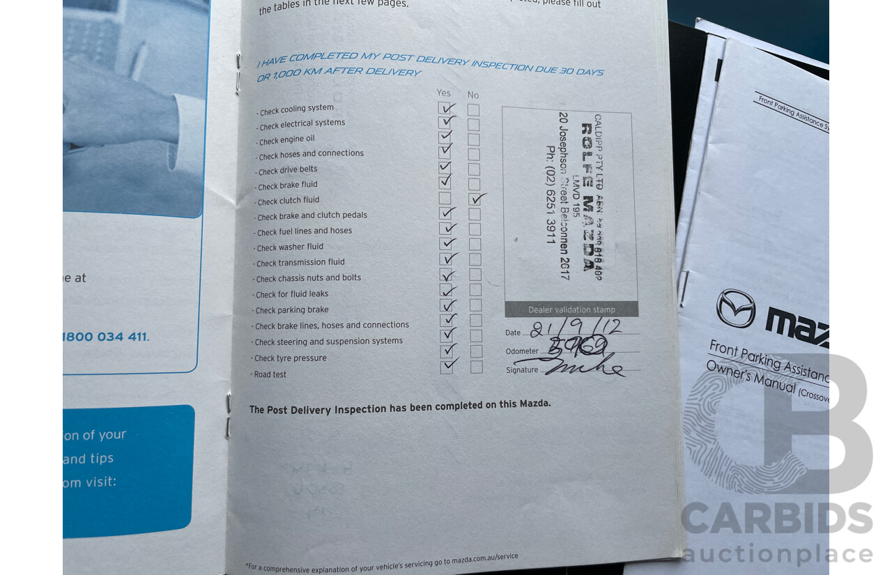 8/2011 Mazda CX-7 Luxury Sports (4x4) ER MY10 4d Wagon White 2.3L