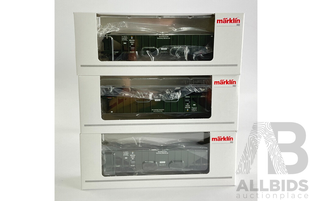 Marklin HO Scale  Coal Hopper Car Set 46803