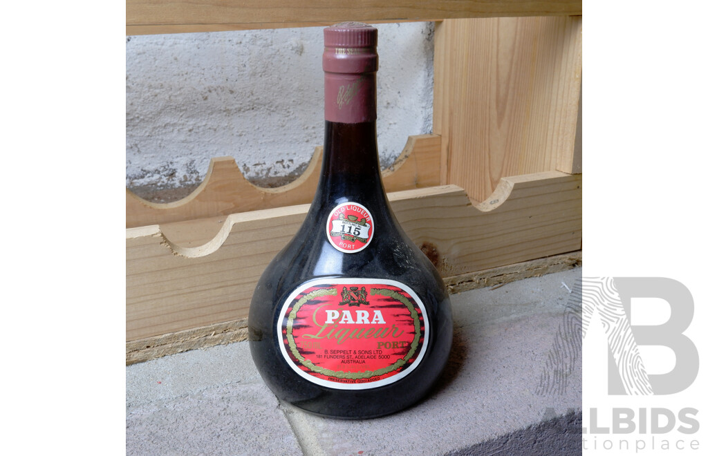Seppelts Sons Para Liqueur Port - Lot 1490749 | ALLBIDS