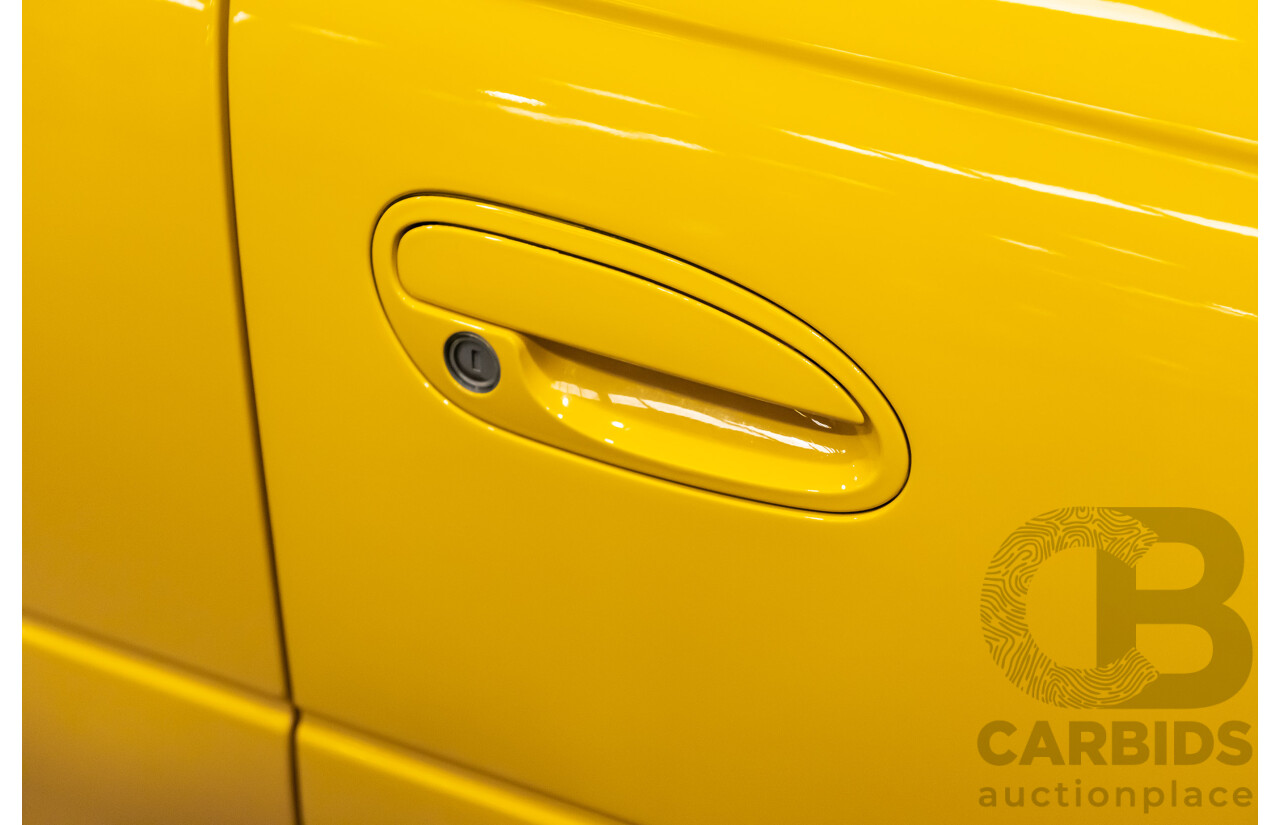 6/2003 Holden HSV Coupe GTO V2 2d Coupe Yellow Devil V8 5.7L