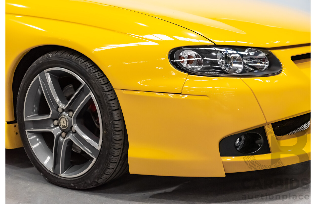 6/2003 Holden HSV Coupe GTO V2 2d Coupe Yellow Devil V8 5.7L