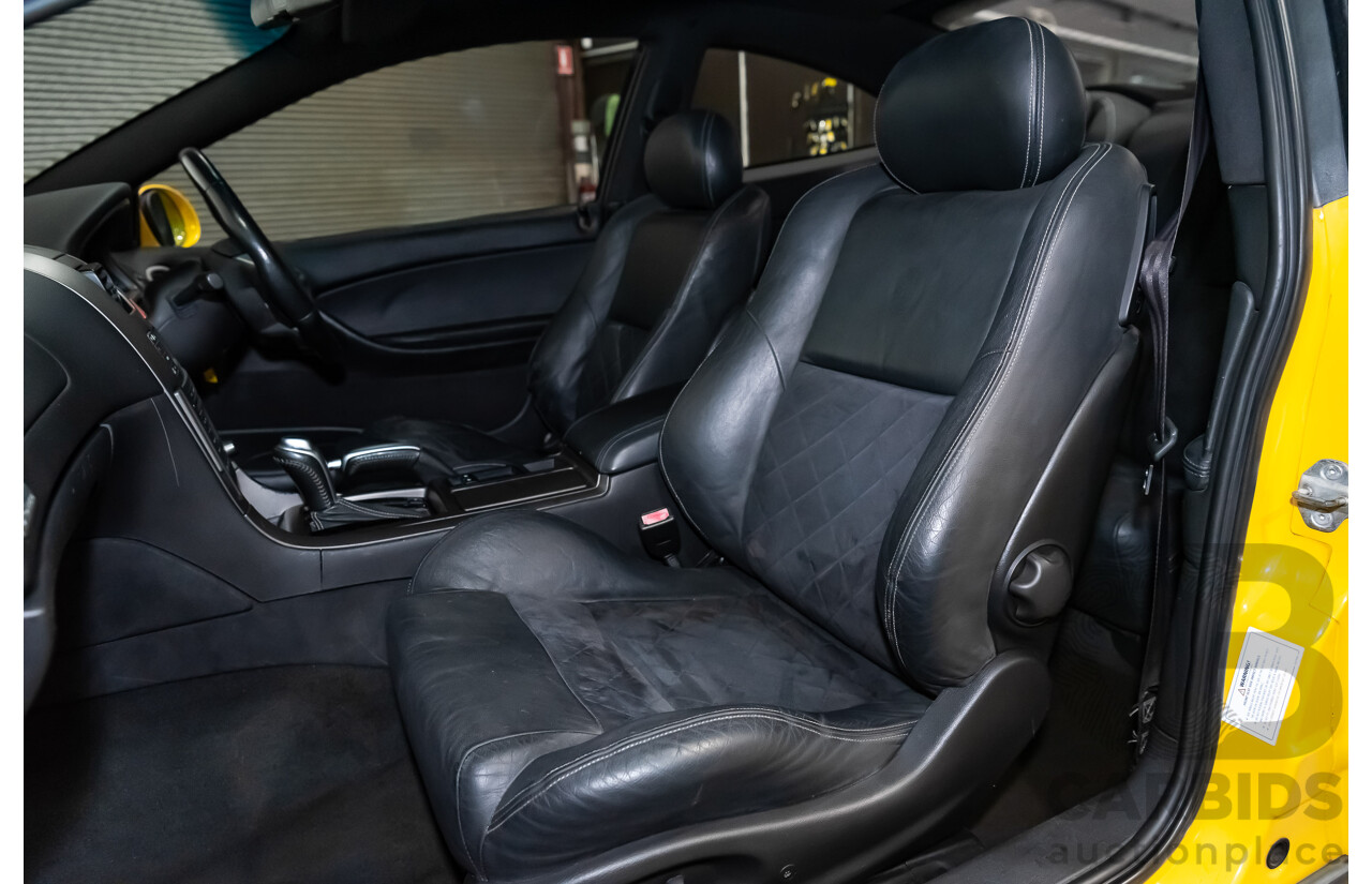 6/2003 Holden HSV Coupe GTO V2 2d Coupe Yellow Devil V8 5.7L