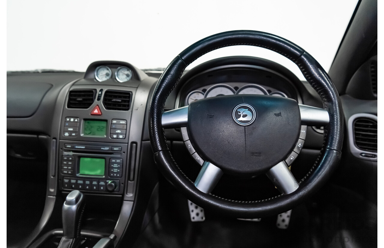 6/2003 Holden HSV Coupe GTO V2 2d Coupe Yellow Devil V8 5.7L