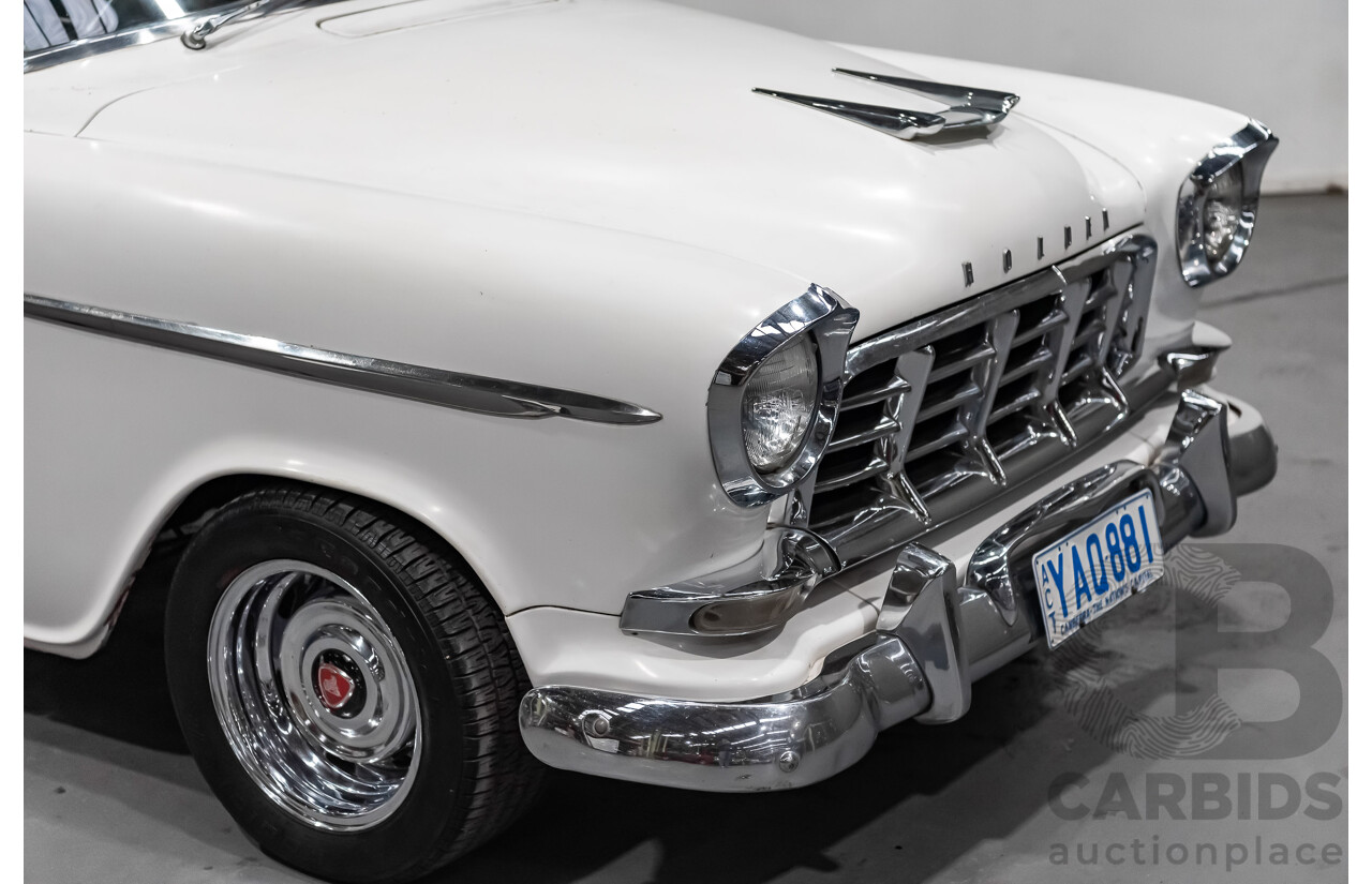 1/1958 Holden FC Special 4d Sedan India Ivory / Red 202ci
