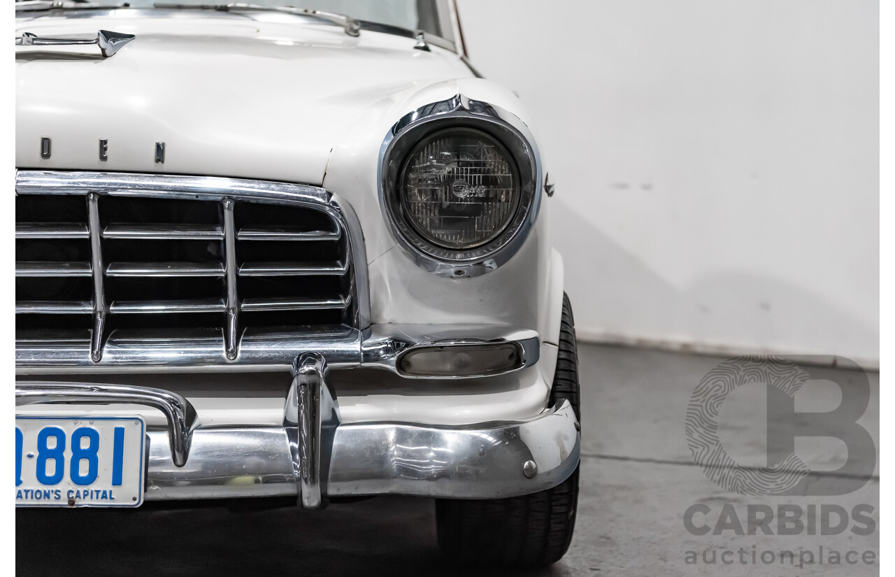 1/1958 Holden FC Special 4d Sedan India Ivory / Red 202ci