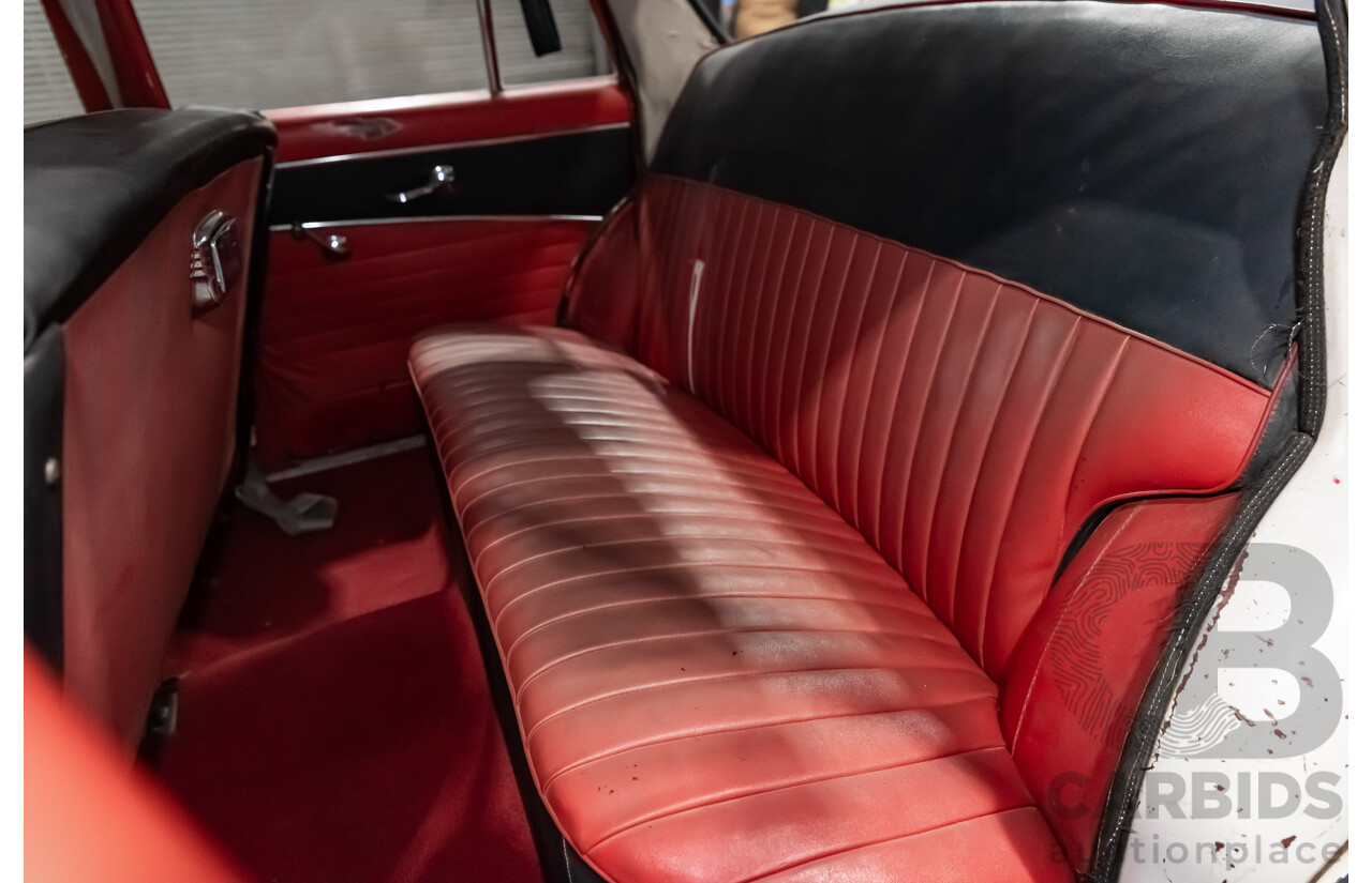 1/1958 Holden FC Special 4d Sedan India Ivory / Red 202ci