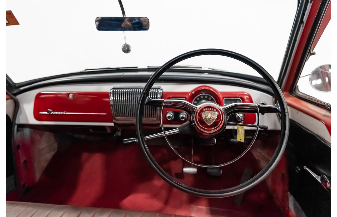 1/1958 Holden FC Special 4d Sedan India Ivory / Red 202ci