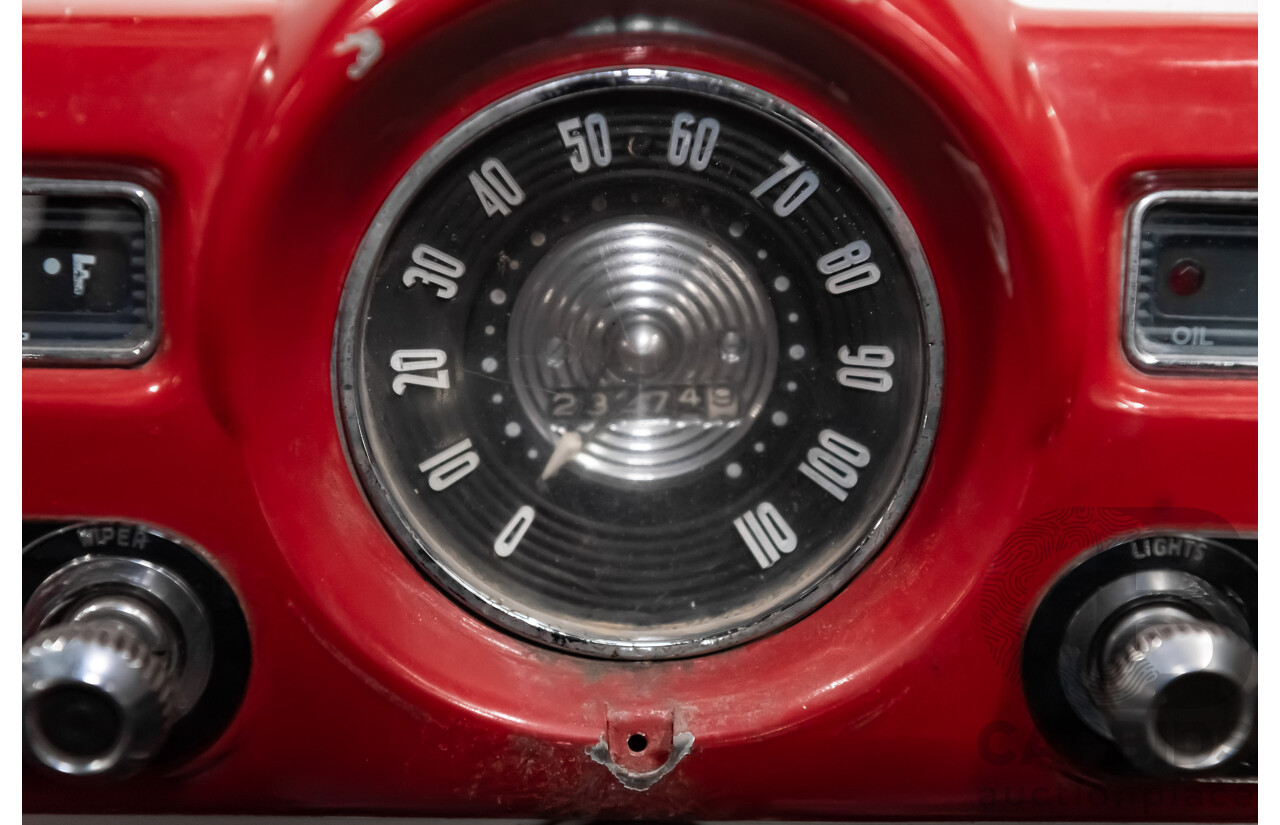 1/1958 Holden FC Special 4d Sedan India Ivory / Red 202ci