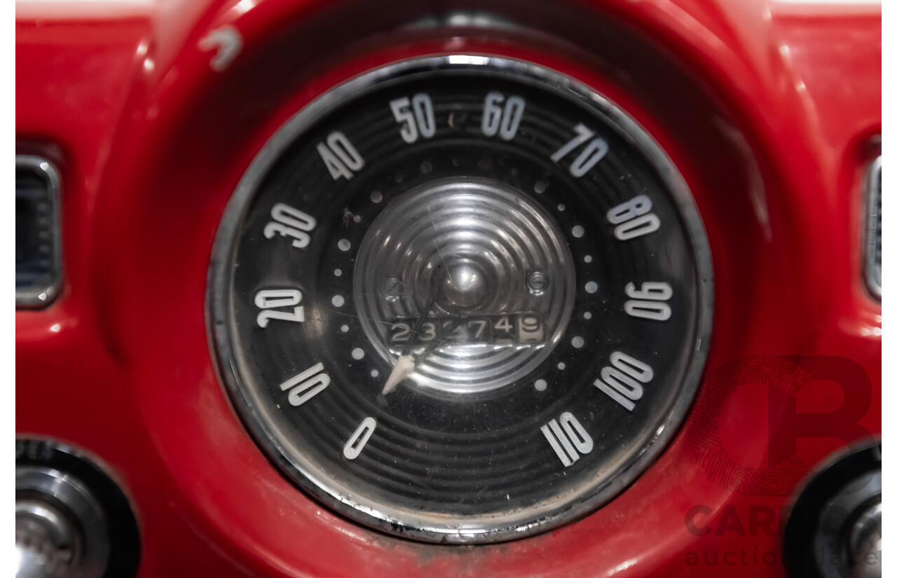 1/1958 Holden FC Special 4d Sedan India Ivory / Red 202ci