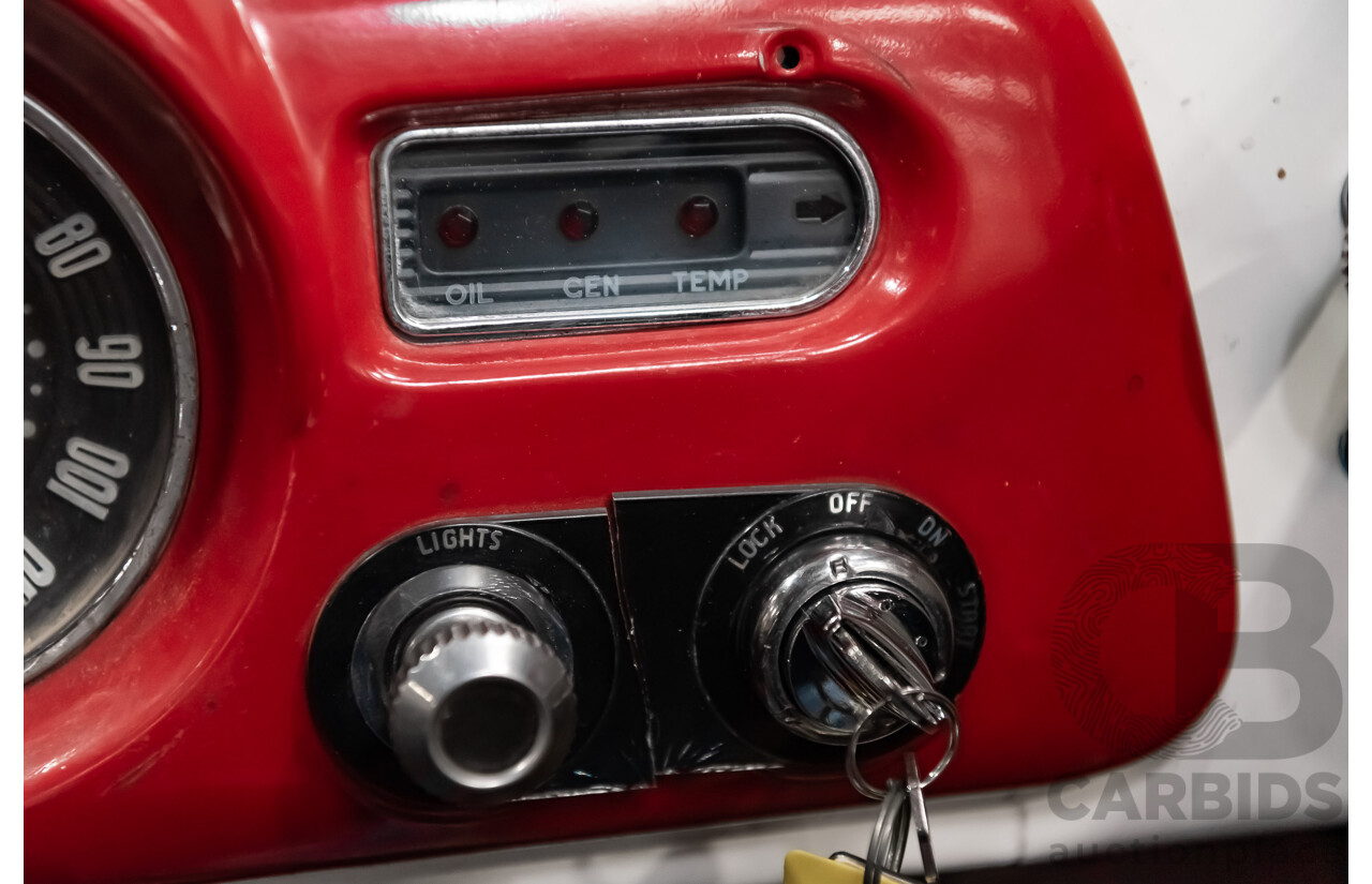 1/1958 Holden FC Special 4d Sedan India Ivory / Red 202ci