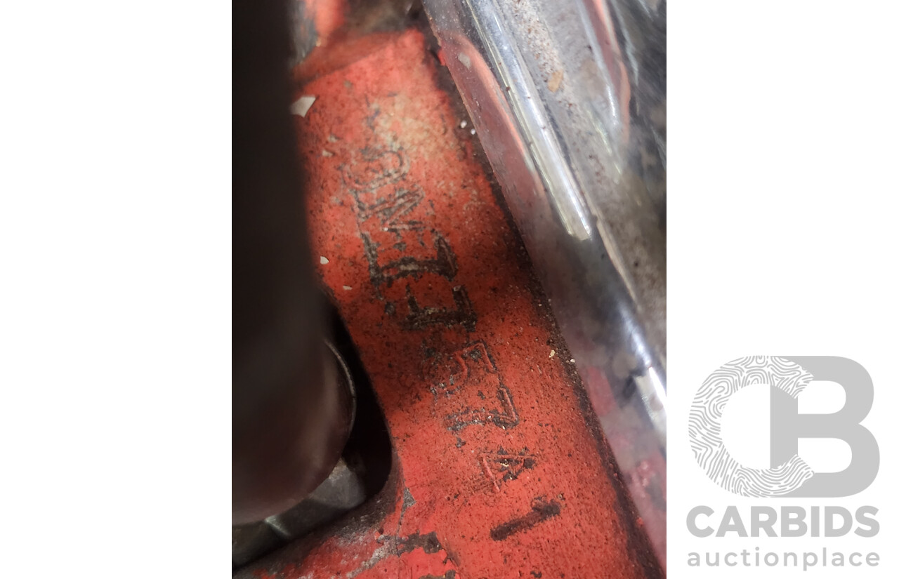 1/1958 Holden FC Special 4d Sedan India Ivory / Red 202ci