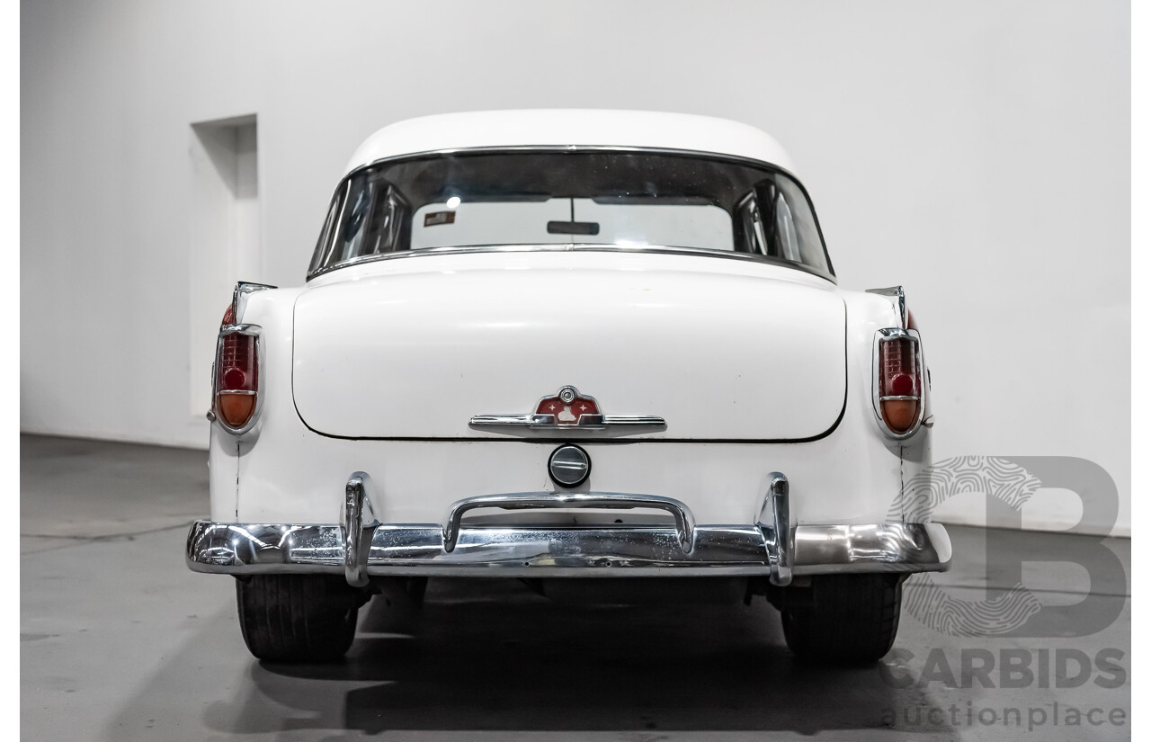 1/1958 Holden FC Special 4d Sedan India Ivory / Red 202ci